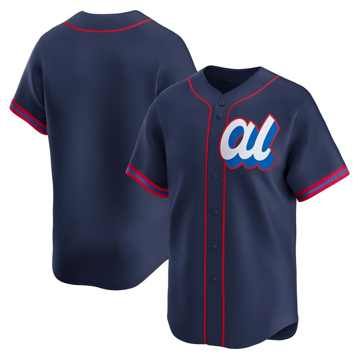 Men’s Embroidered Custom Baseball Jersey - B004