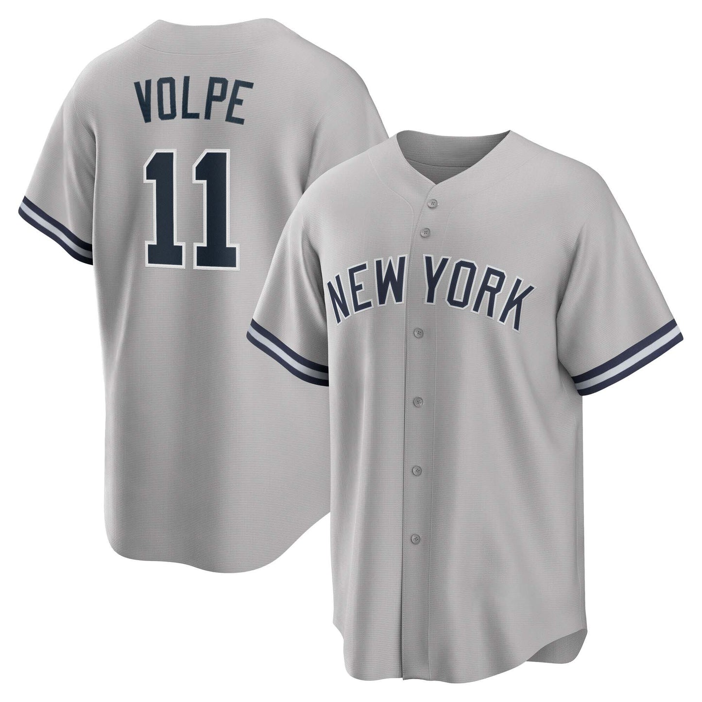 Men’s #11 Embroidered Custom Baseball Jersey - B002