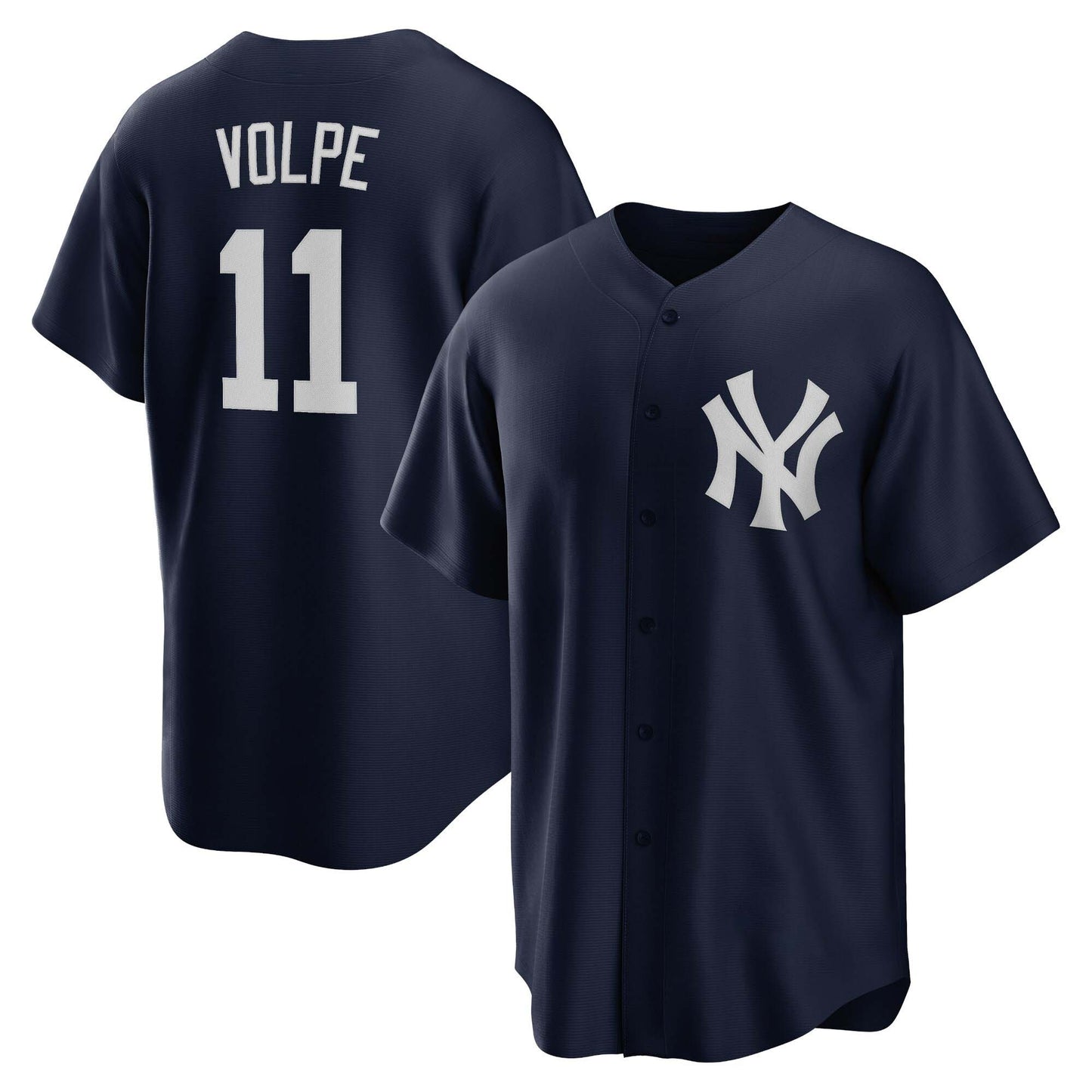 Men’s #11 Embroidered Custom Baseball Jersey - B002