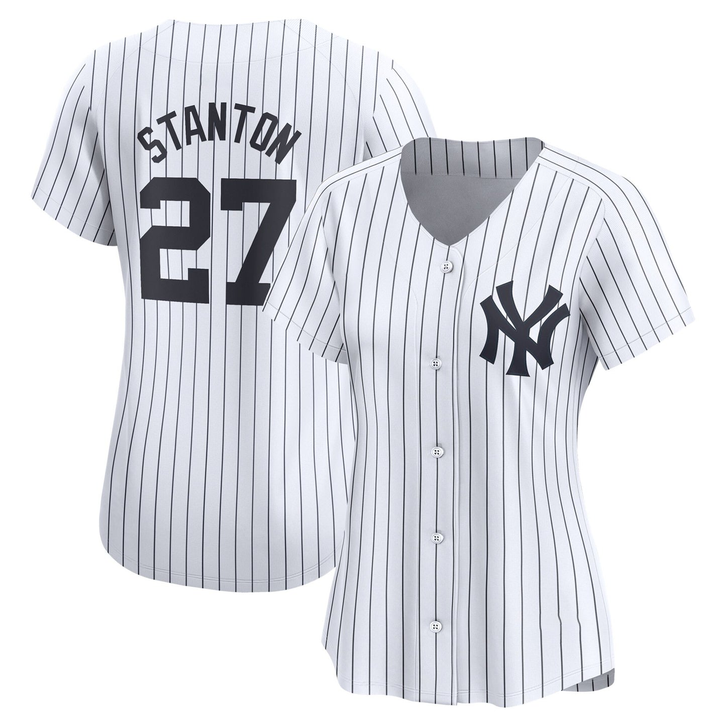 Women’s #27 Embroidered Custom Baseball Jersey - B002