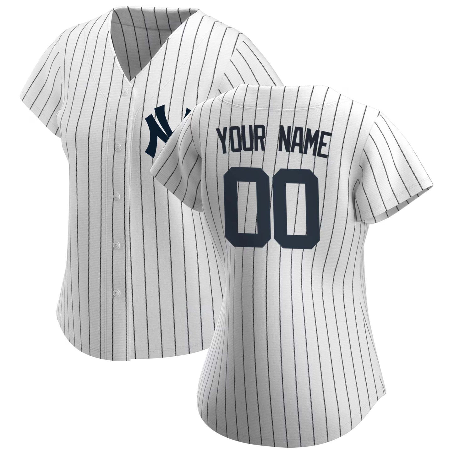 Women’s Embroidered Custom Baseball Jersey - BV002