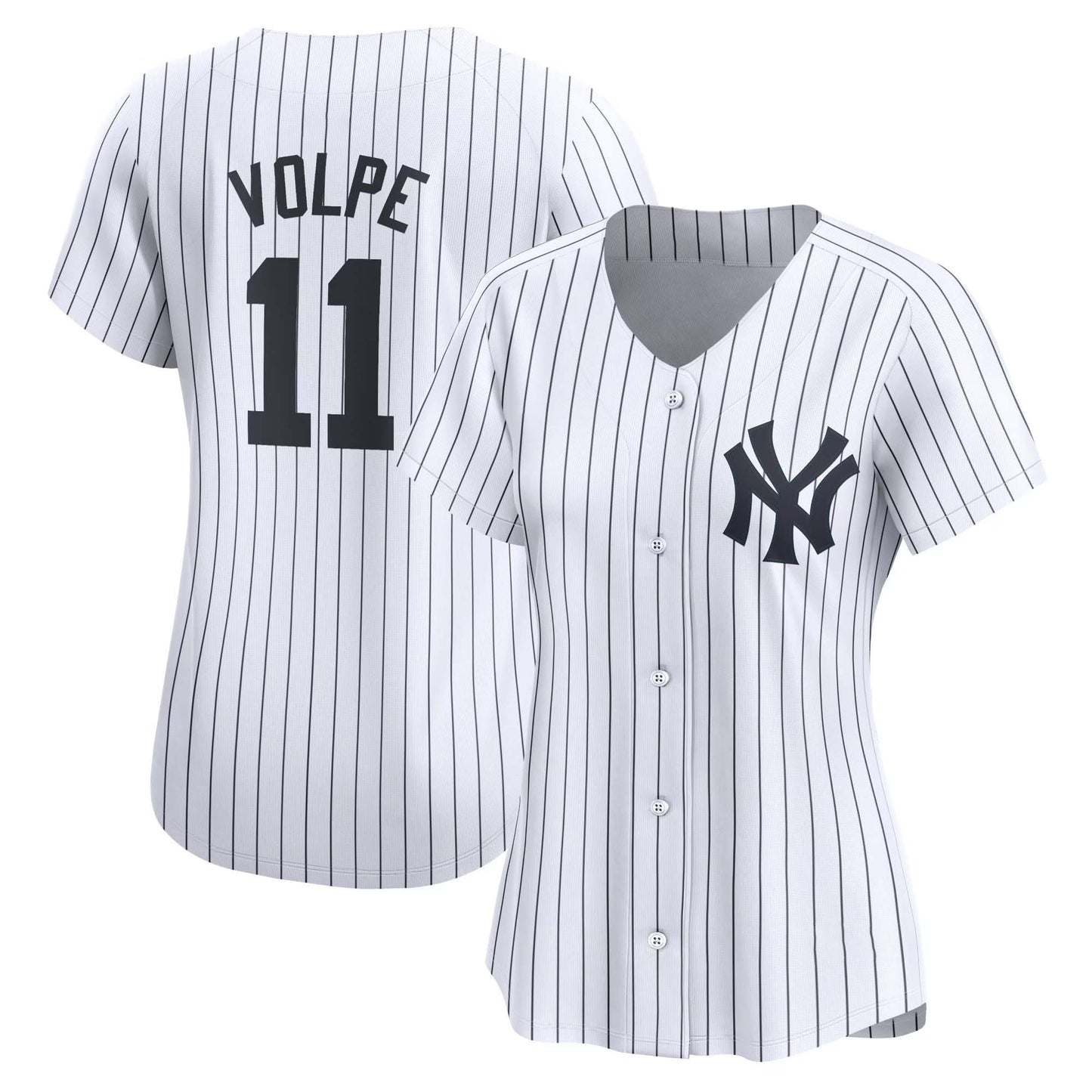 Women’s #11 Embroidered Custom Baseball Jersey - B002