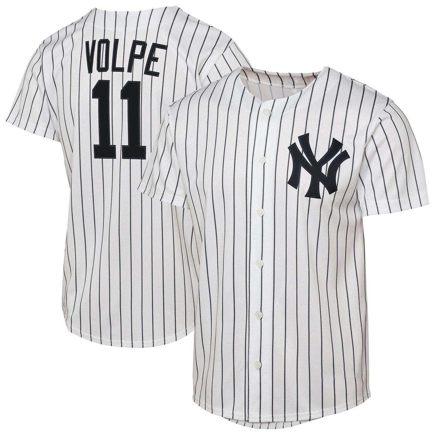 Youth #11 Embroidered Custom Baseball Jersey - B002