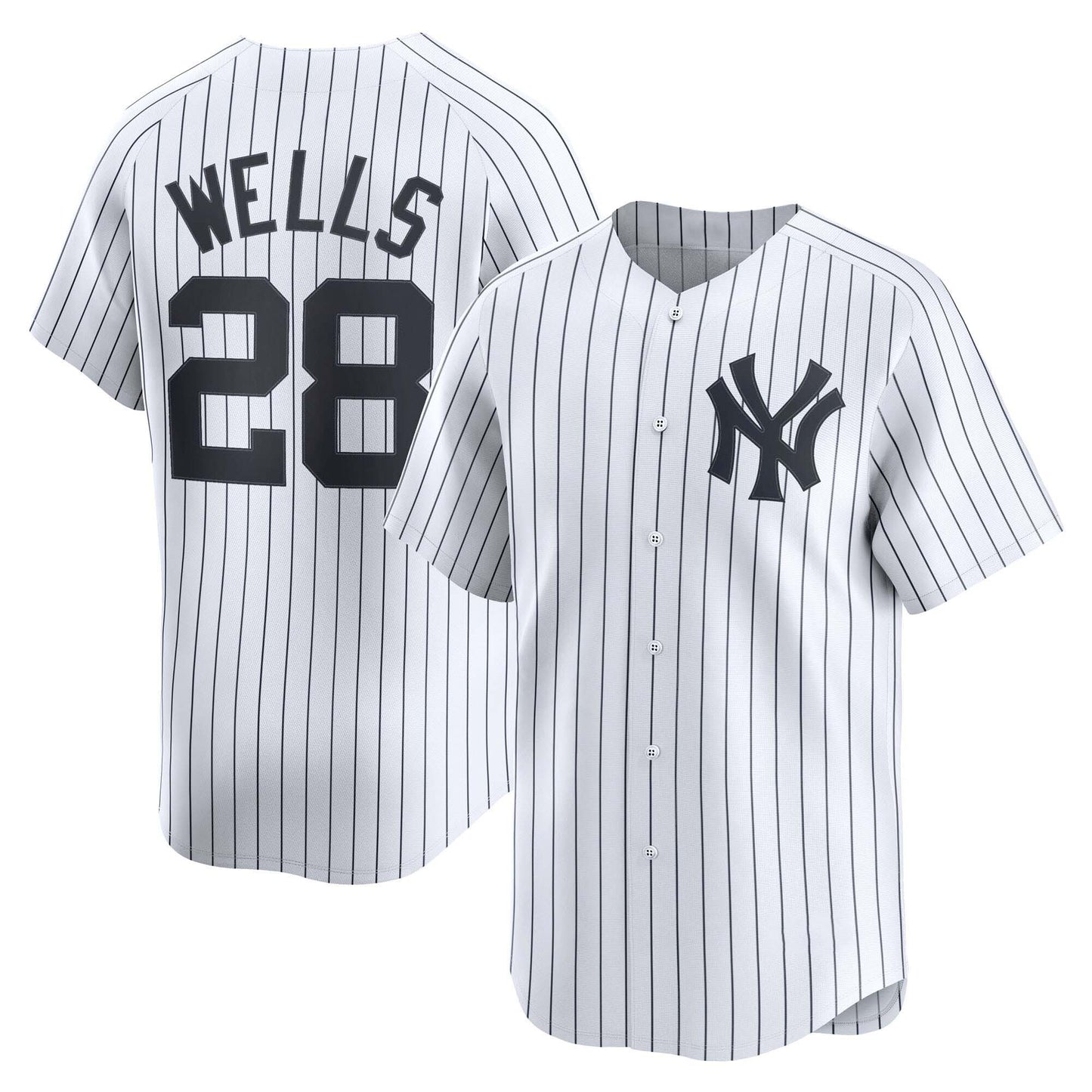 Men’s #28 Embroidered Custom Baseball Jersey - B002