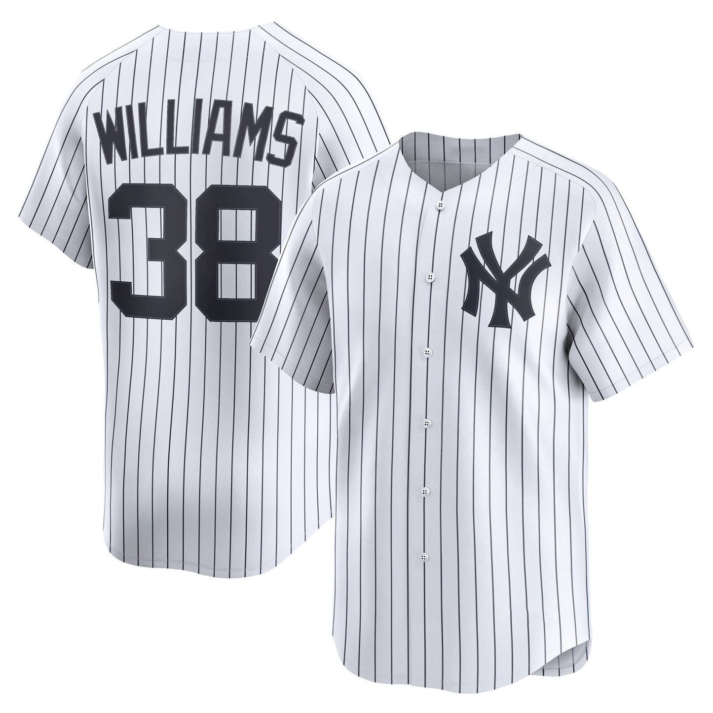Men’s #38 Embroidered Custom Baseball Jersey - B002