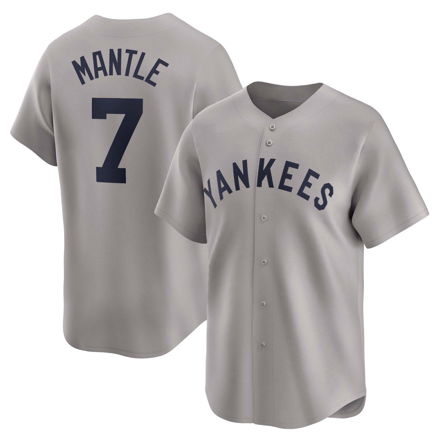 Men’s #7 Embroidered Custom Baseball Jersey - B002