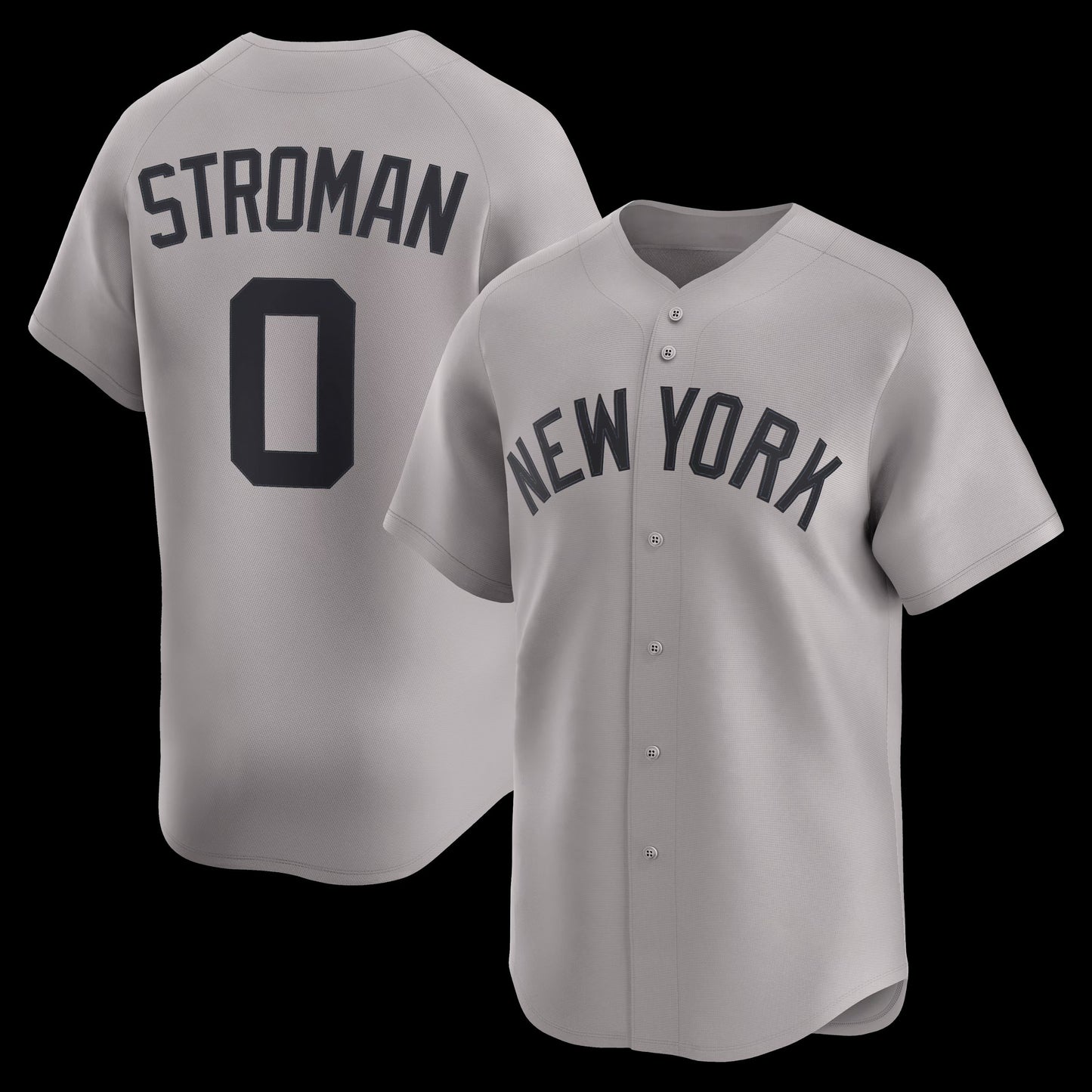 Men’s #0 Embroidered Custom Baseball Jersey - B002