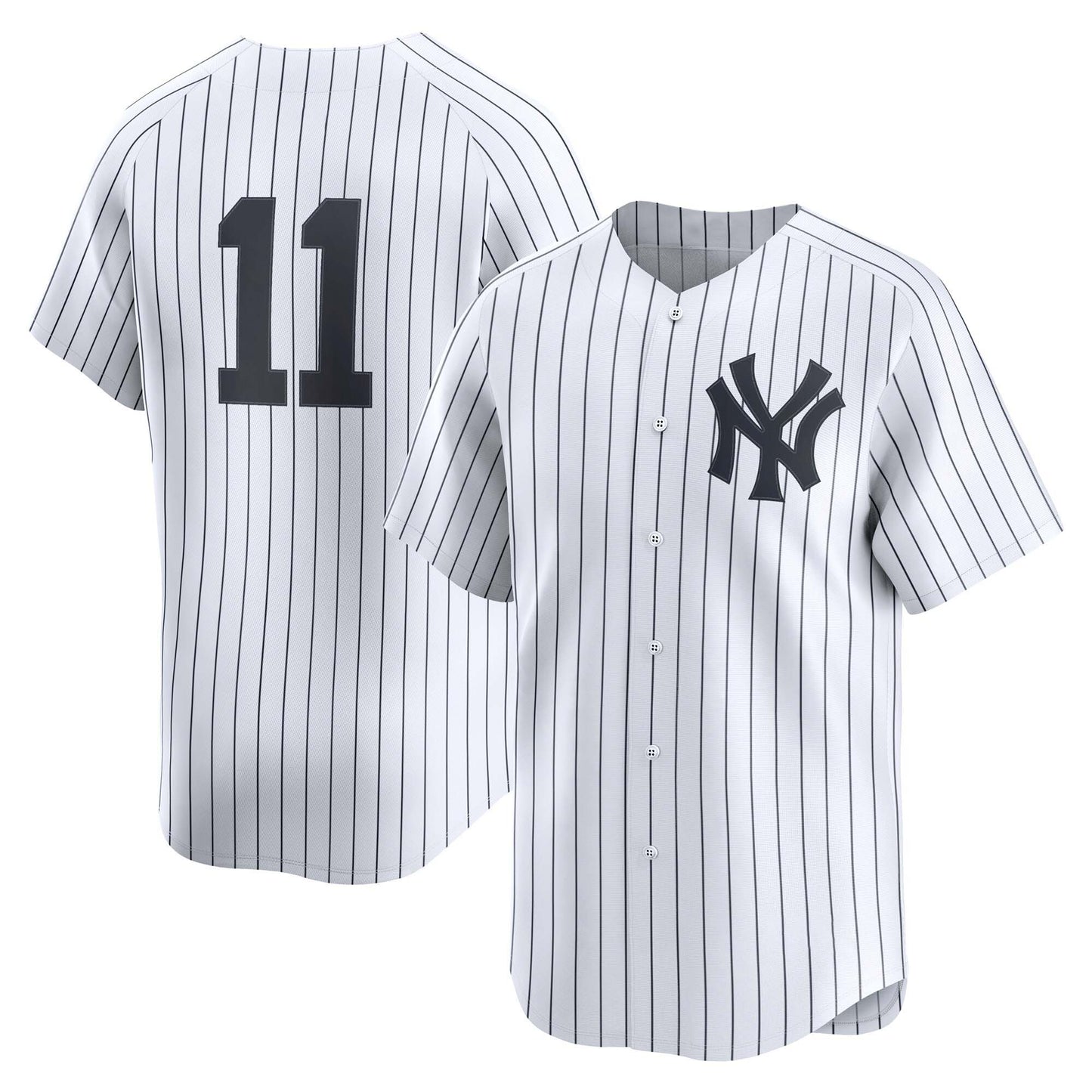 Men’s #11 Embroidered Custom Baseball Jersey - B002