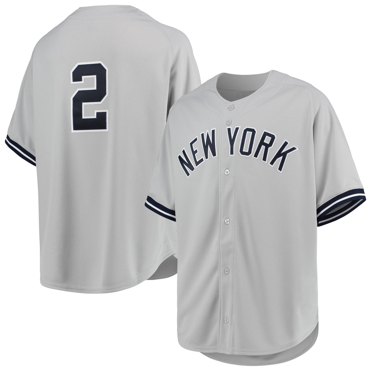 Men’s #2 Embroidered Custom Baseball Jersey - B002
