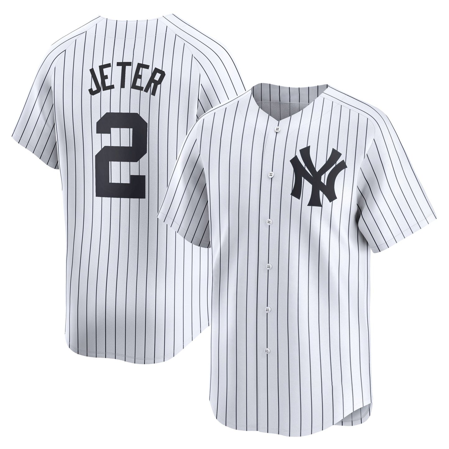 Men’s #2 Embroidered Custom Baseball Jersey - B002
