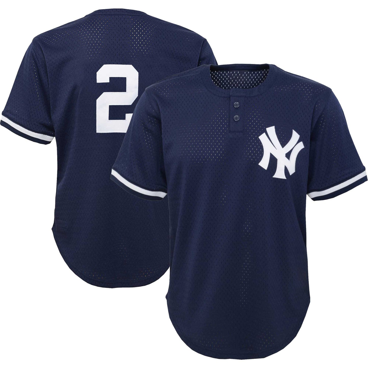 Men’s #2 Embroidered Custom Baseball Jersey - B002