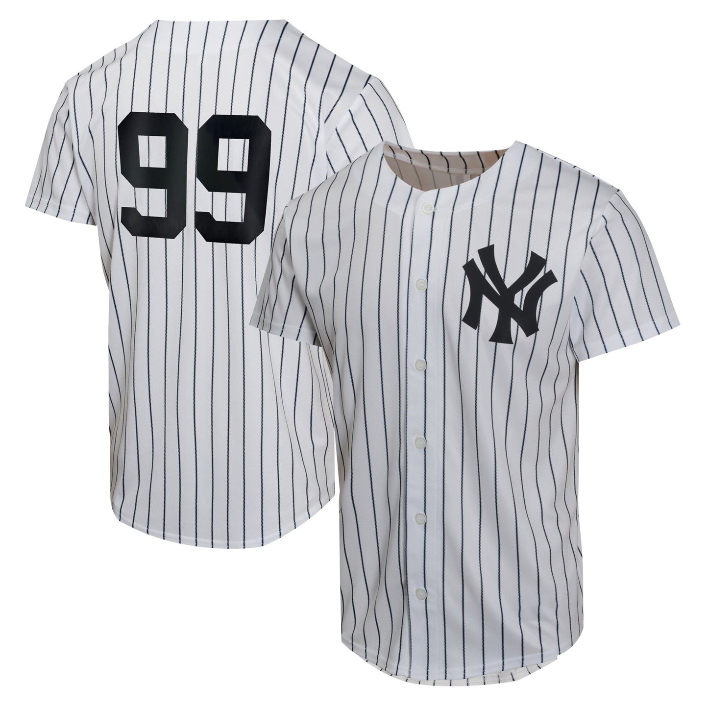 Youth #99 Embroidered Custom Baseball Jersey - B002