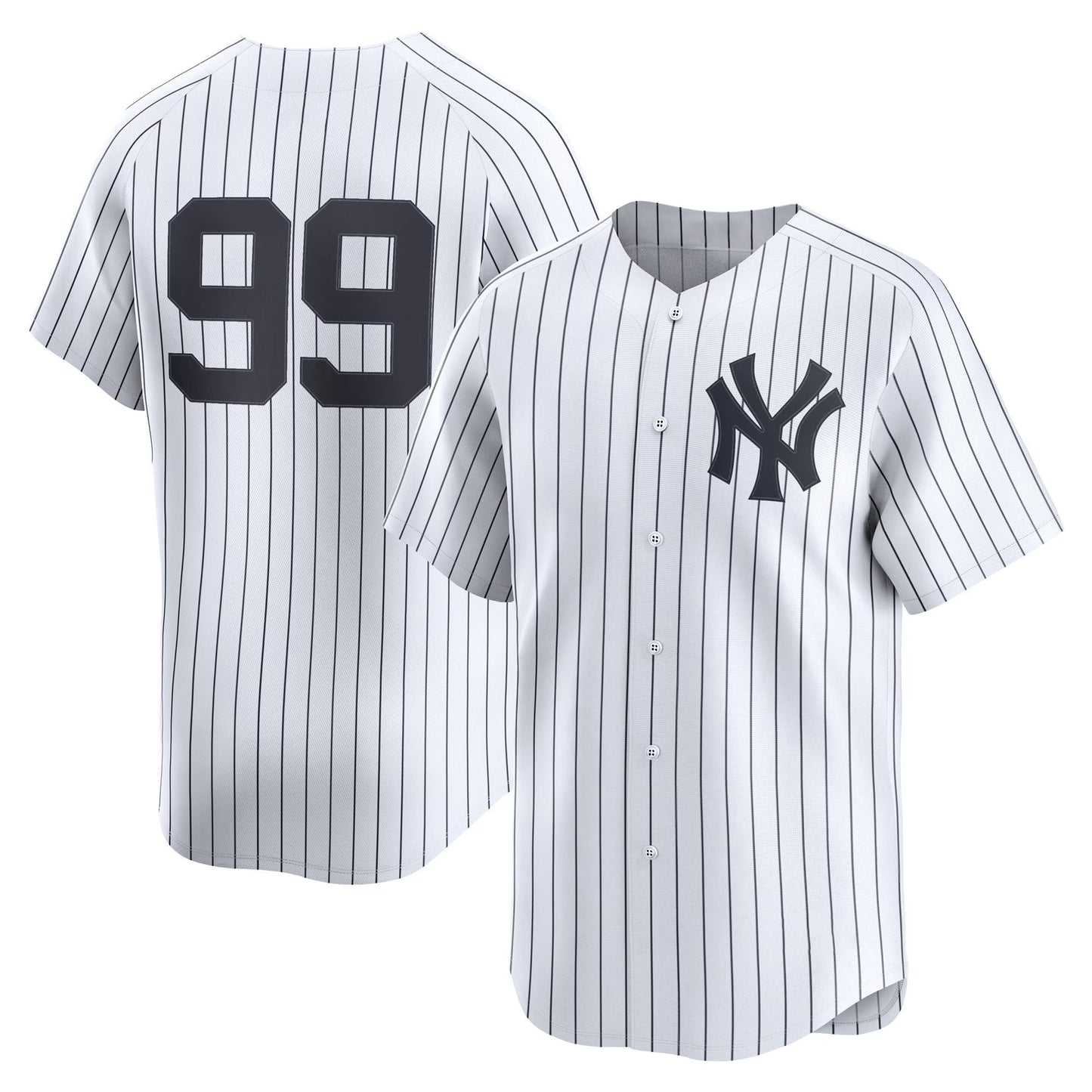 Men’s #99 JUDGE Embroidered Custom Baseball Jersey - B002