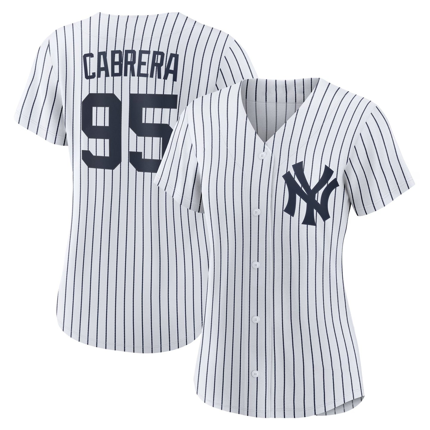 Women’s #95 Embroidered Custom Baseball Jersey - B002