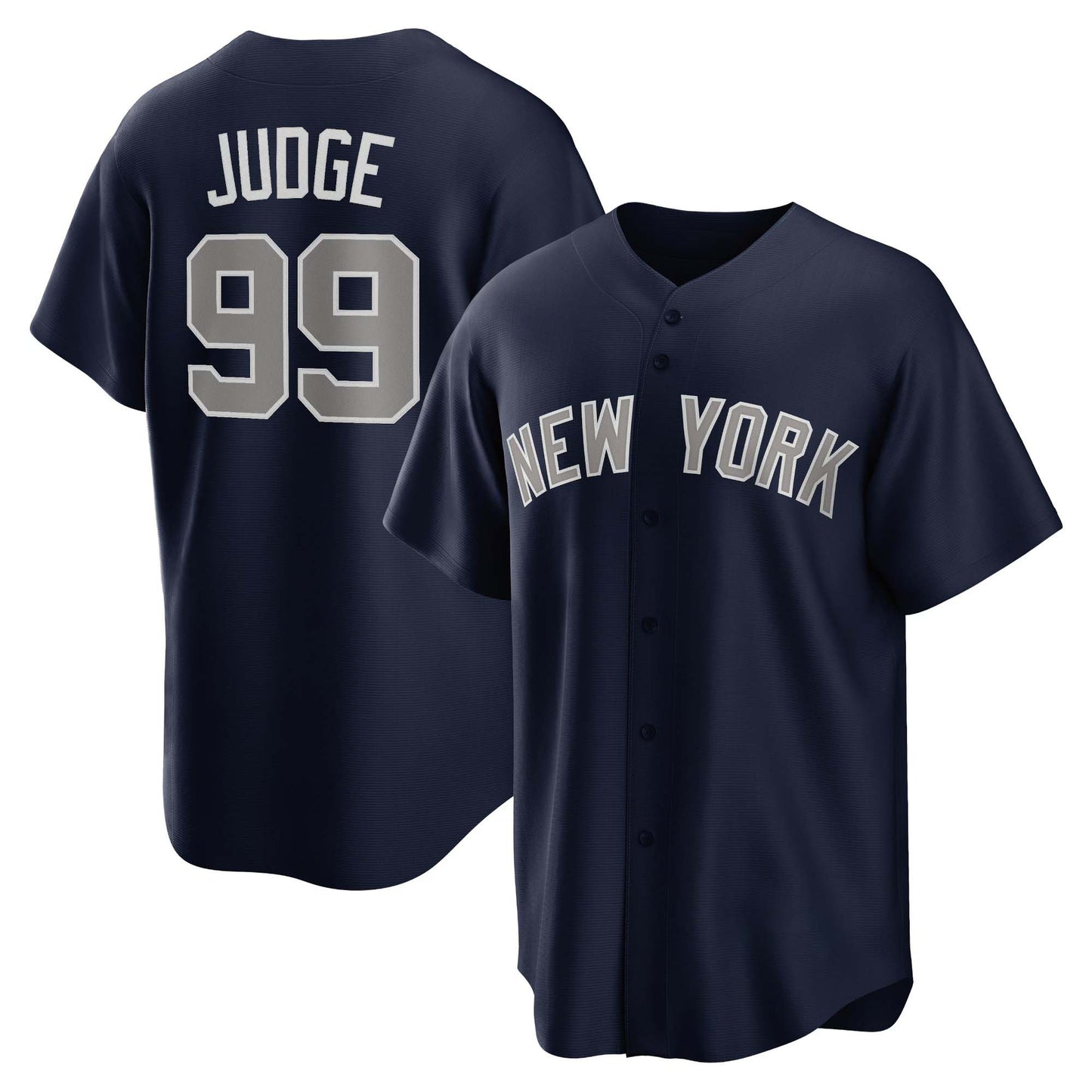 Men’s #99 JUDGE Embroidered Custom Baseball Jersey - B002