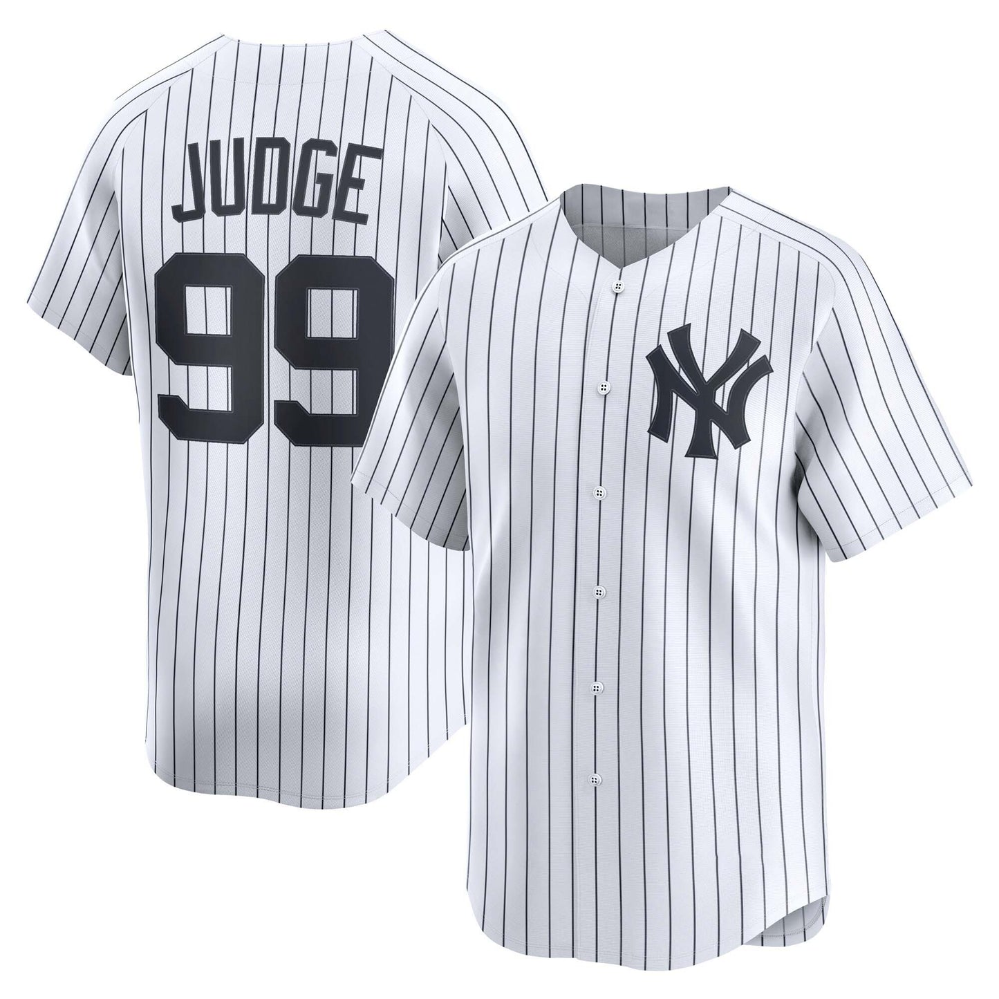 Men’s #99 JUDGE Embroidered Custom Baseball Jersey - B002