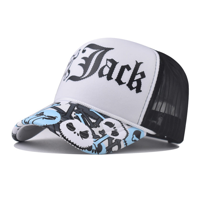 New 3D BACK Embroidery Mesh Baseball Cap Casual Outdoor Mesh Hat for Men & Women-2304