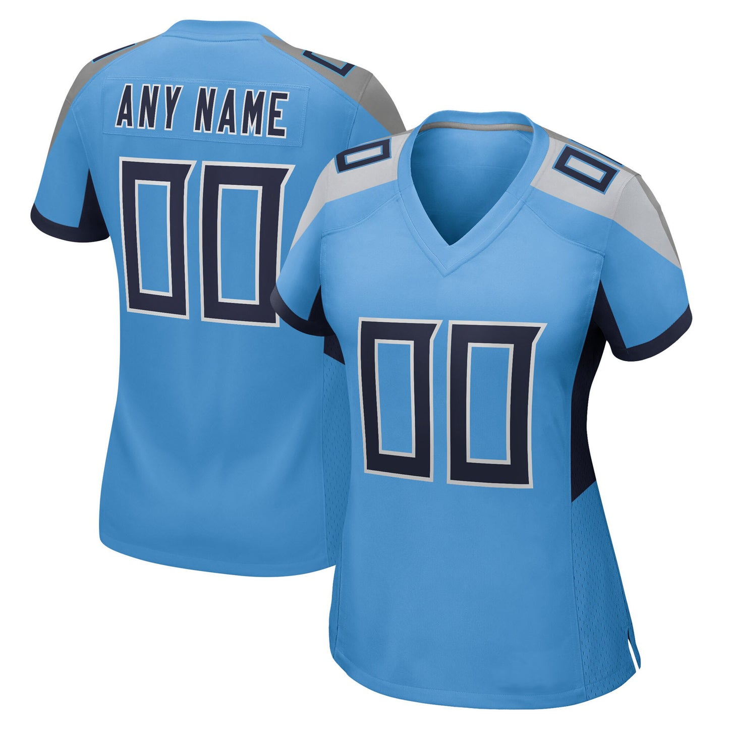 Women's Embroidered Custom Football Jersey - F002