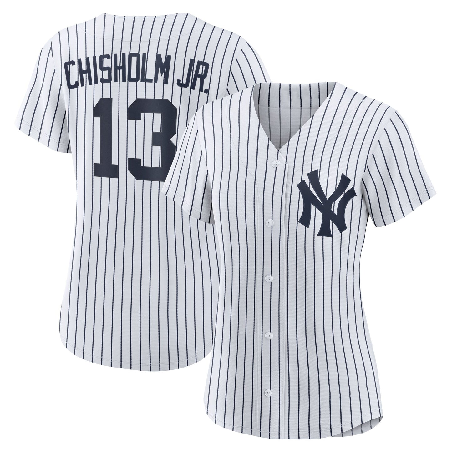 Women’s #13 Embroidered Custom Baseball Jersey - B002