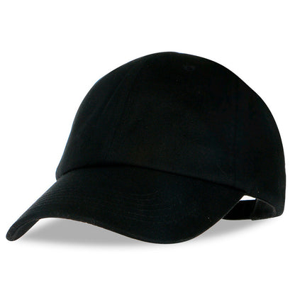 Solid Color Cotton Baseball Cap Classic Adjustable Dad Hat-xx676