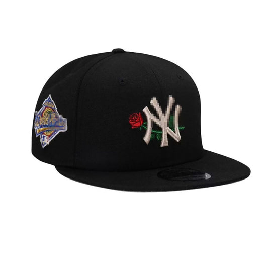 NY Yankee Inspired 9FIFTY Snapback Rose Hat Embroidered and Adjustable High Quality -CAP002