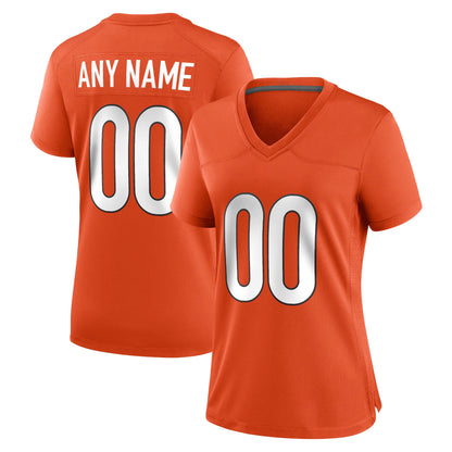 Women’s Embroidered Custom Football Jersey – F015