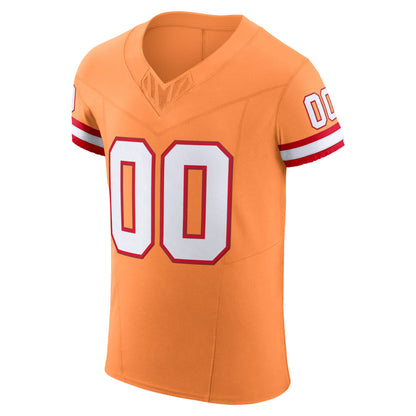 Camiseta de fútbol personalizada Pro-Style para hombre: opciones disponibles: naranja, peltre, rojo o blanco 