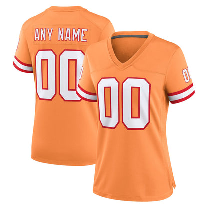 Women’s Embroidered Custom Football Jersey – F016