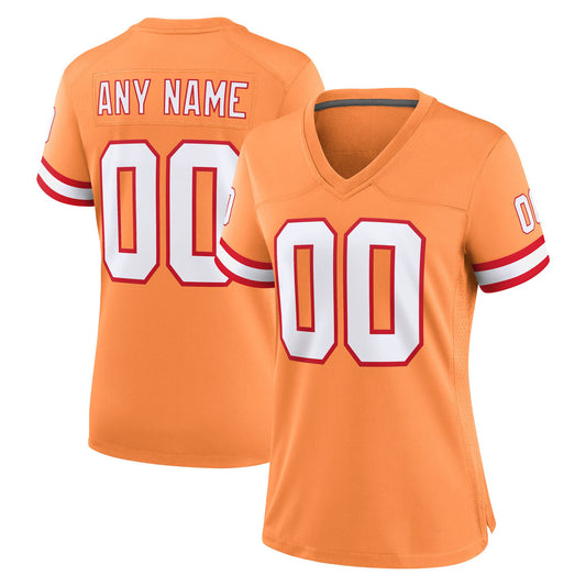 Women’s Embroidered Custom Football Jersey – F016