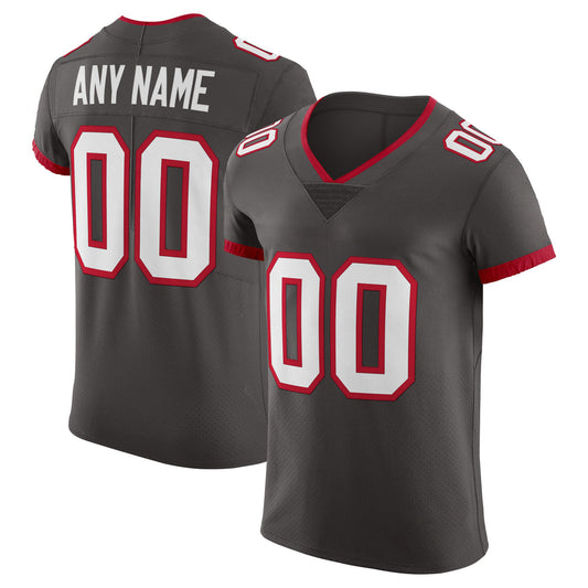 Camiseta de fútbol personalizada Pro-Style para hombre: opciones disponibles: naranja, peltre, rojo o blanco 