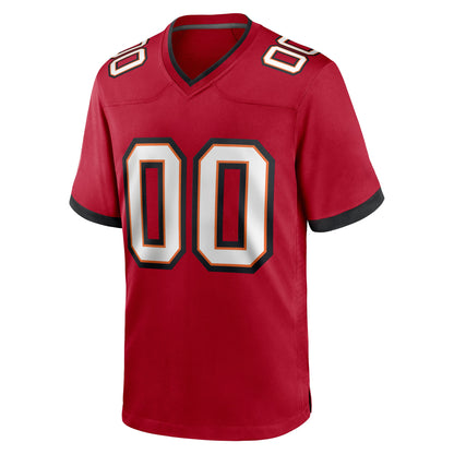 Camiseta de fútbol personalizada para hombre: opciones disponibles: naranja, peltre, rojo o blanco 