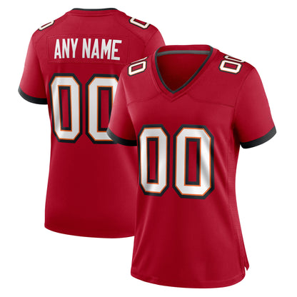 Women’s Embroidered Custom Football Jersey – F016
