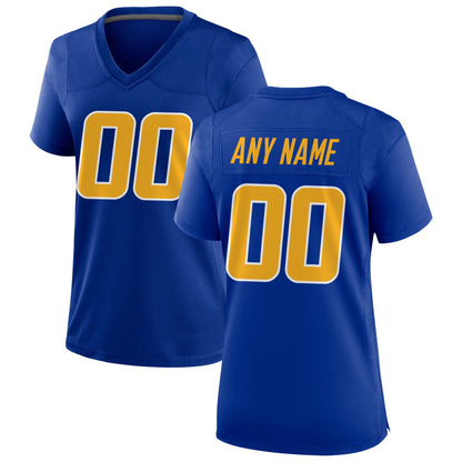 Women’s Embroidered Custom Football Jersey –  F009