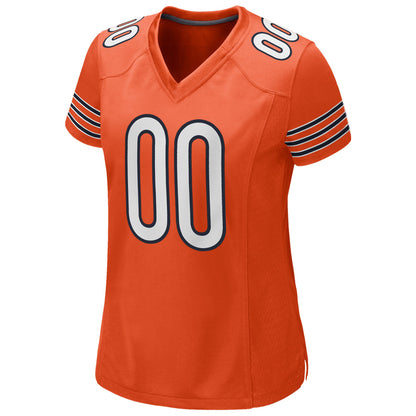 Women’s Embroidered Custom Football Jersey  -F014