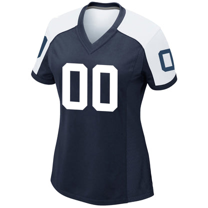Women’s Embroidered Custom Football Jersey – F006