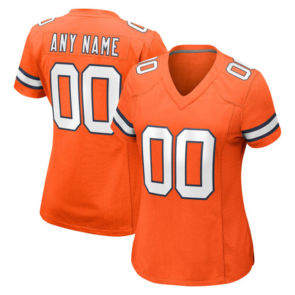Women’s Embroidered Custom Football Jersey  -F020