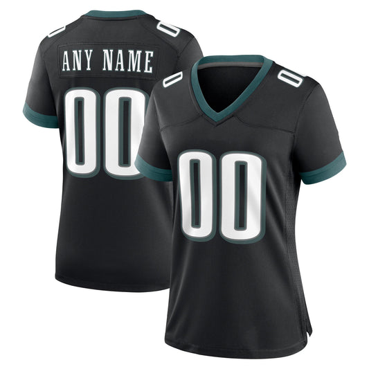 Camiseta de fútbol personalizada para mujer: nombre y número personalizados, opciones multicolor 