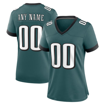 Women’s Embroidered Custom  Football Jersey – F003