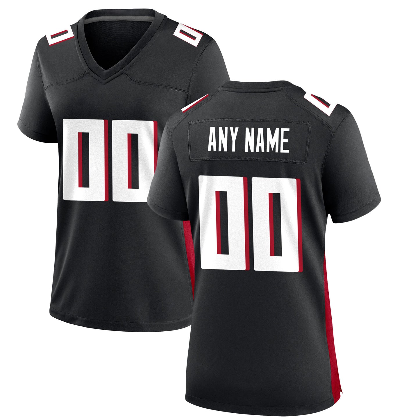 Women’s Embroidered Custom Embroidered Football Jersey – F008