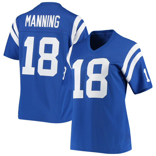 Women’s 1998 NO.18 Retro Embroidered Football Jersey -Throwback006