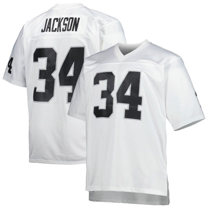 Men’s 1988 No.34 Retro Embroidered Football Jersey -Throwback008