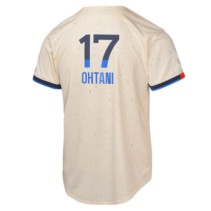 Youth Throwback #17 Embroidered Custom Baseball Jersey - Throwback-B001