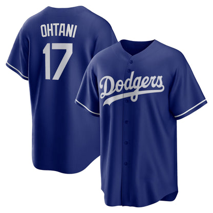 Men’s Throwback #17 Embroidered Custom Baseball Jersey - Throwback-B001