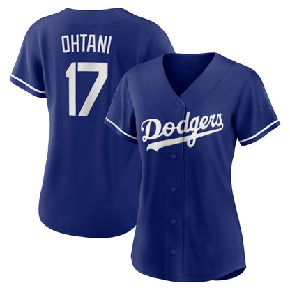 Women’s #17 Embroidered Custom Baseball Jersey - B001