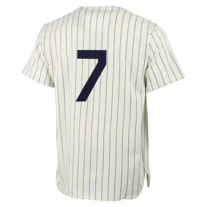 Men’s  #7 Embroidered Custom Baseball Jersey - B002