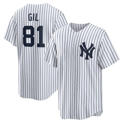 Men’s  #81 Embroidered Custom Baseball Jersey - B002