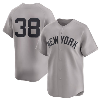 Men’s  #38 Embroidered Custom Baseball Jersey - B002