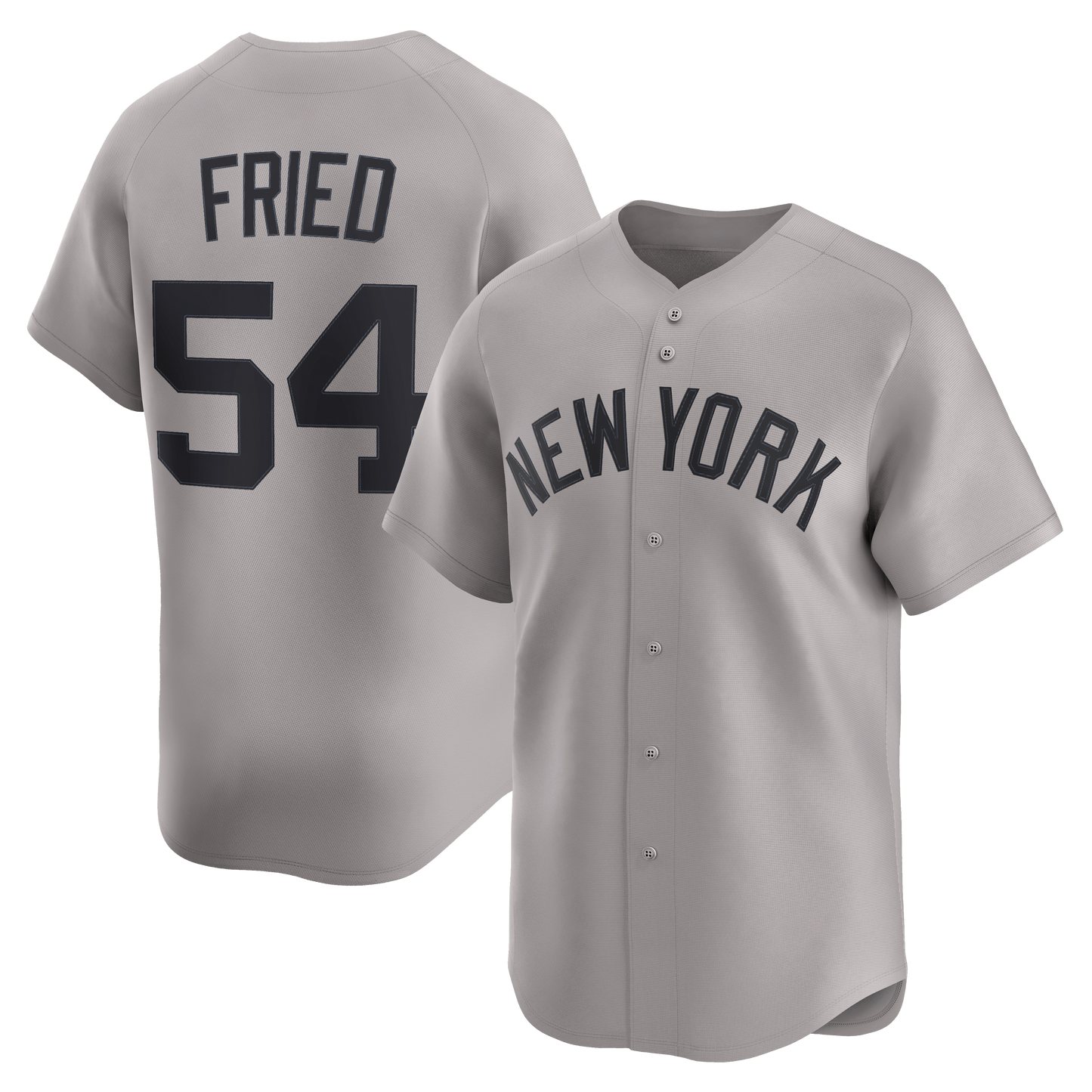Men’s  #54 Embroidered Custom Baseball Jersey - B002