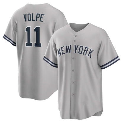 Men’s  #11 Embroidered Custom Baseball Jersey - B002