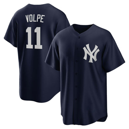 Men’s  #11 Embroidered Custom Baseball Jersey - B002